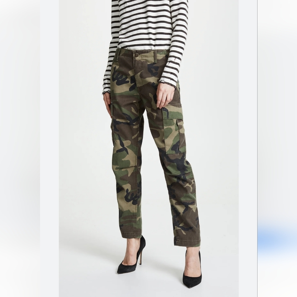 Re/Done Originals Camo Cargo Pant Size 24